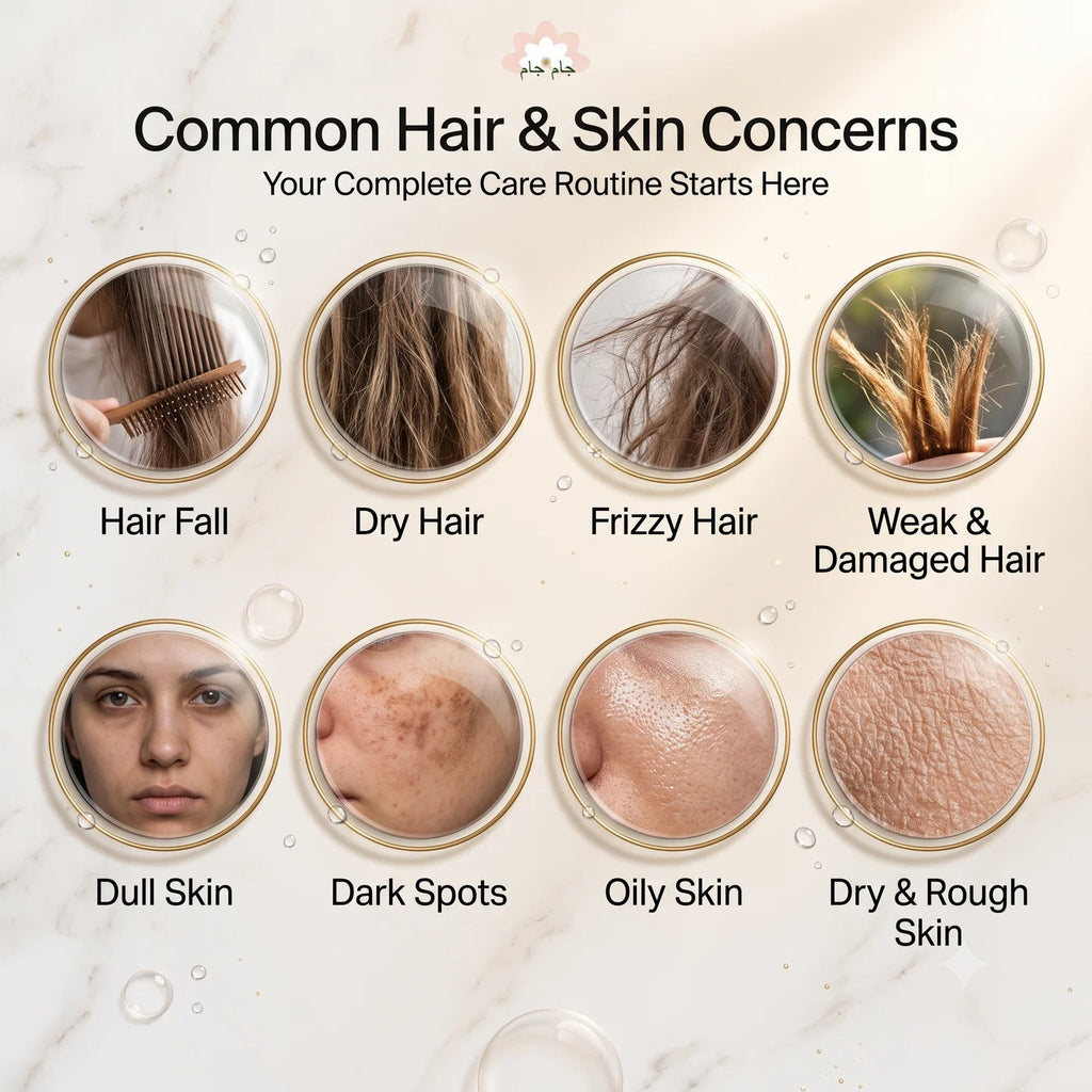 Complete Hair & Skin Care Combo