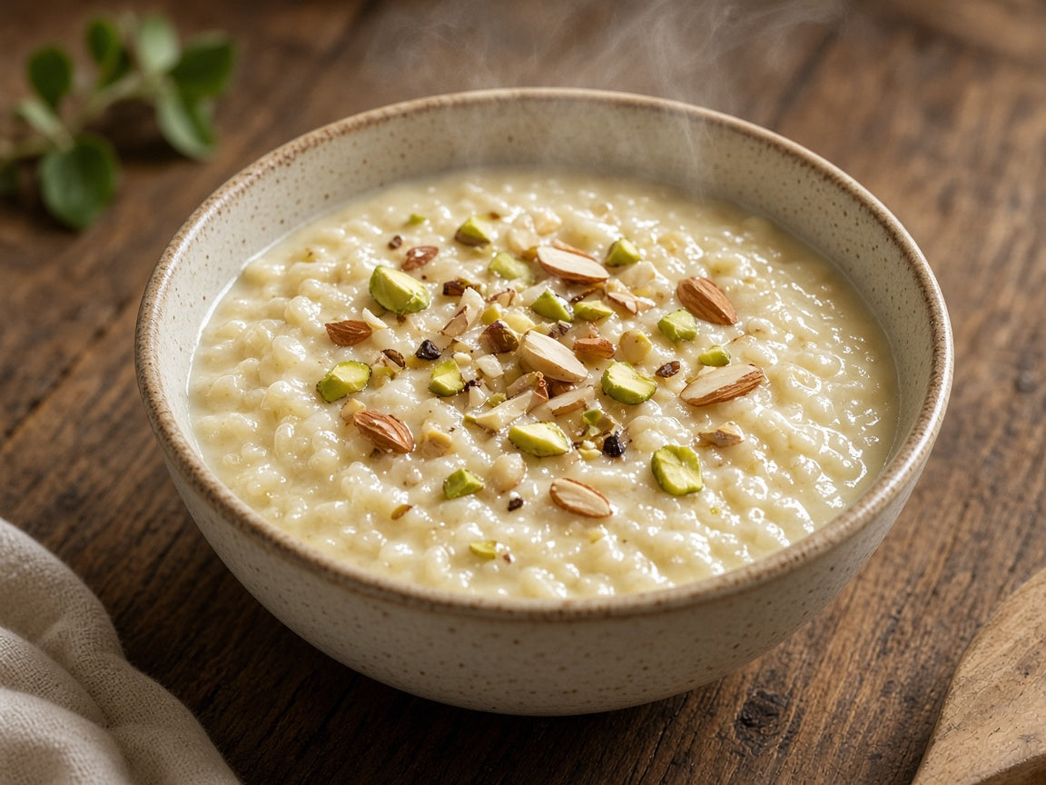 Cook Nutri Nuts as kheer